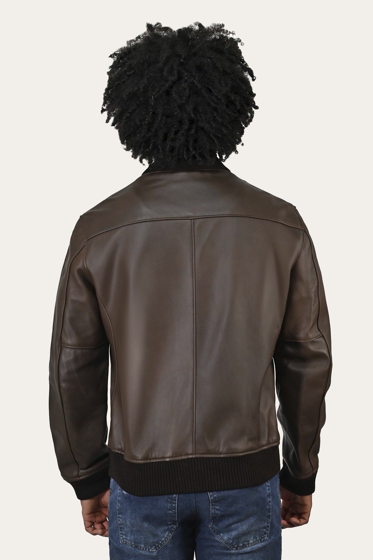 Men's Moka Tobacco Colt Bomber Jacket