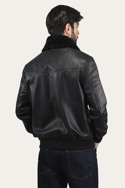 Men's Black Remington Trucker Jacket