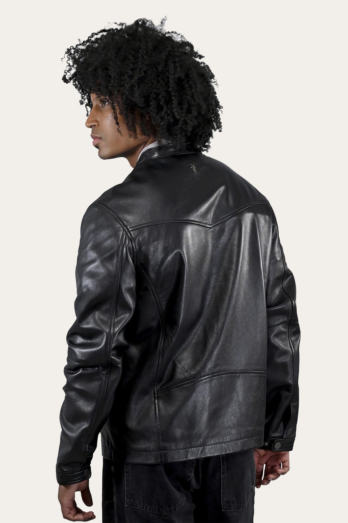 Men's Black Wyoming Racing Jacket
