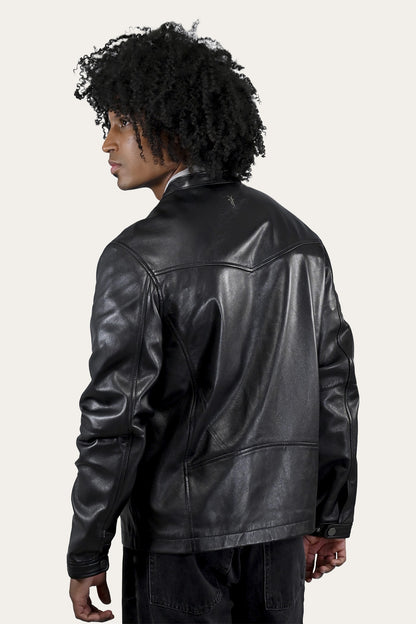 Men's Black Wyoming Racing Jacket