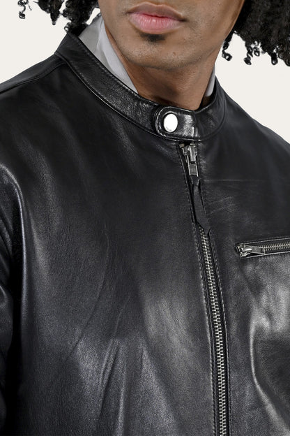 Men's Black Wyoming Racing Jacket