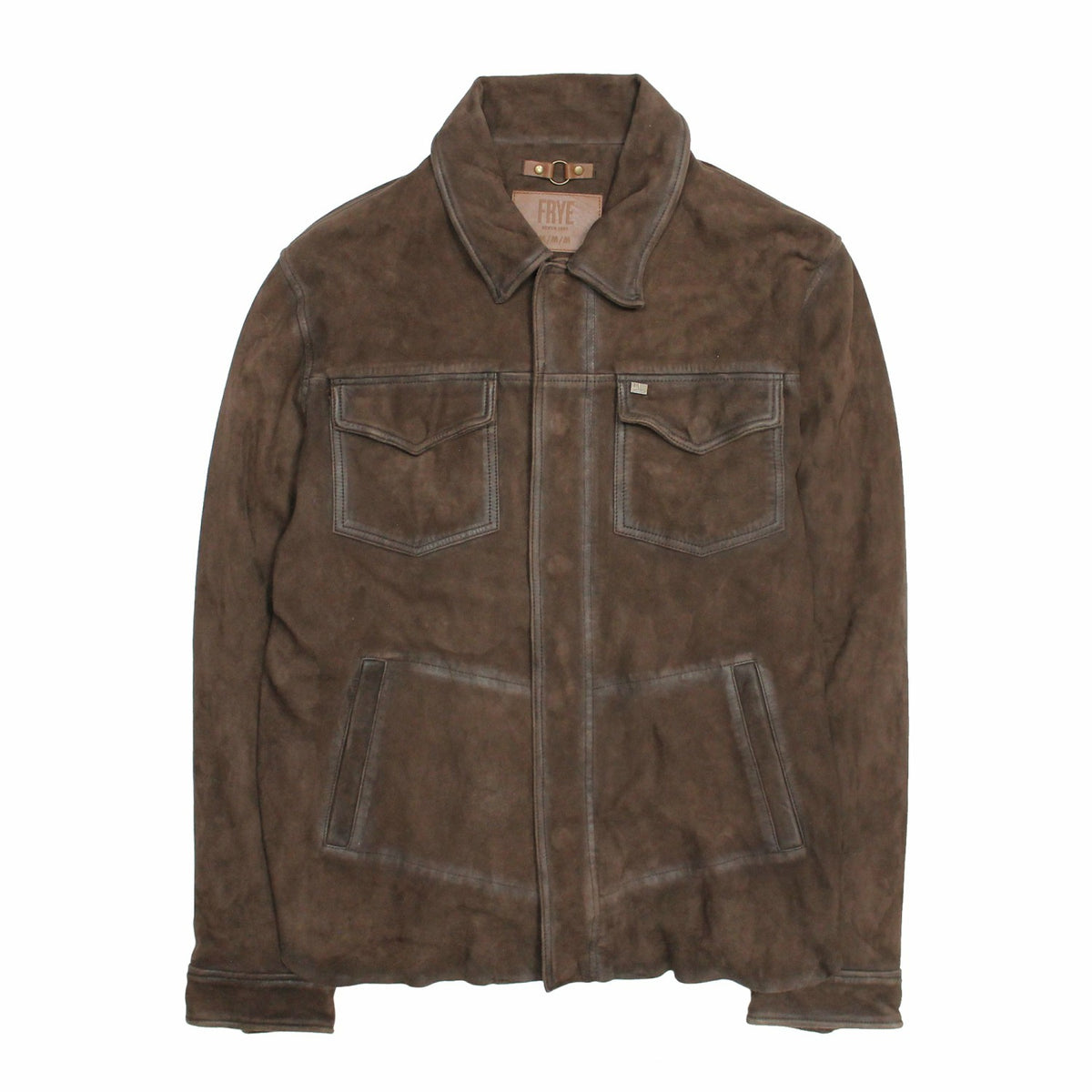 Men’s Dark Brown Brody Suede Shacket